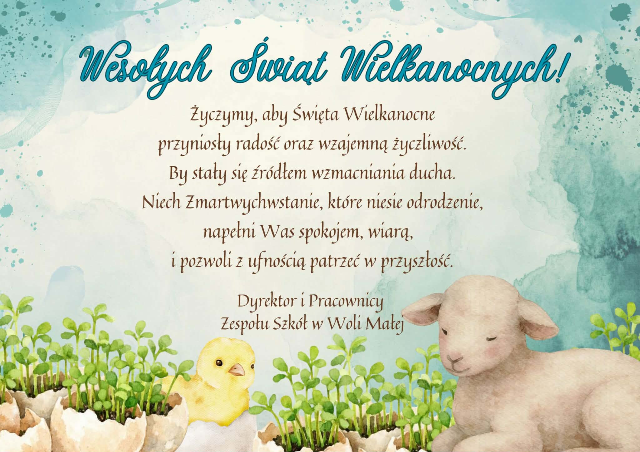 Wesołych Świąt Wielkanocnych